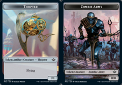 Thopter // Zombie Army Token